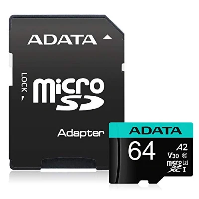 Afbeelding van Micro SD Kaart Adata AUSDX64GUI3V30SA2 64 GB