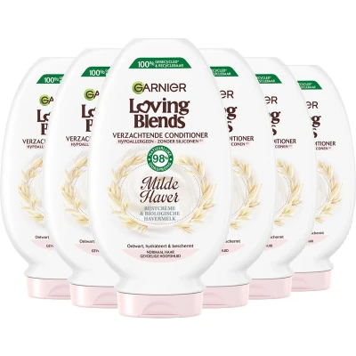 Afbeelding van 6x Garnier Loving Blends Milde Haver Conditioner 250 ml