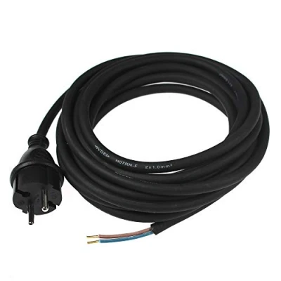 Afbeelding van as Schwabe 70558 Aansluitkabel met Beschermende Contactstekker Kabel, IP44, 230 V/16 A, 5 meter Rubberen Slanglengte