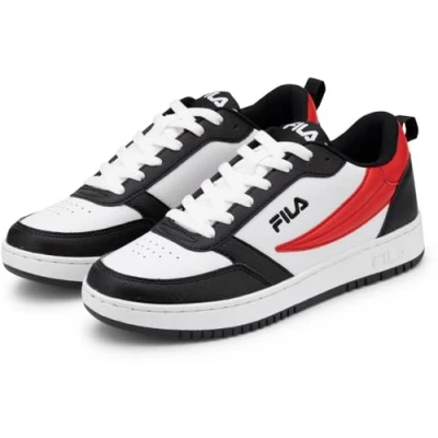 Afbeelding van FILA Rega Nf Teens Sneakers voor kinderen, uniseks, Zwart Rood, 38 EU