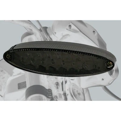 Afbeelding van SHIN YO NUMBER1 LED mini achterlicht, getint glas, met kentekenplaat licht