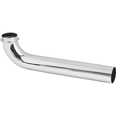 Afbeelding van Cornat TEC318104 wandbuis 1 1/4 inch x 220 mm gebogen, chroom Ø