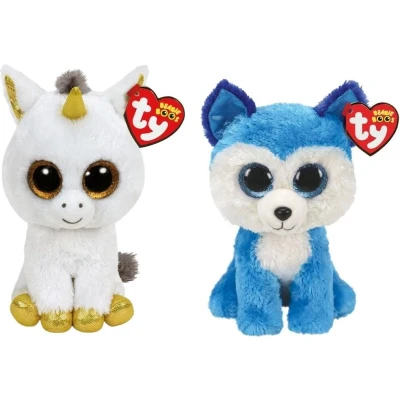 Afbeelding van Ty Knuffel Beanie Boo&quot;;s Pegasus Unicorn &amp; Prince Husky