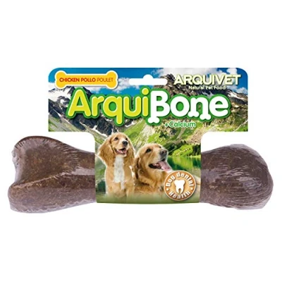 Afbeelding van ARQUIVET Arquibone kip 20 cm 265 g grote botten voor honden natuurlijke hondensnack kauwbot aanvullend voer