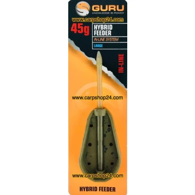 Afbeelding van Guru In Line Hybrid Feeder Maat : Large 45g