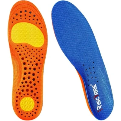 Afbeelding van Schoen Inlegzolen, Schokabsorptie demping Sport Comfort Inserts, Boog Ondersteuning Binnenzolen voor platte voeten, Plantaire Fasciitis, mannen en vrouwen (M:5.5 7.5 UK maat/245 265mm)