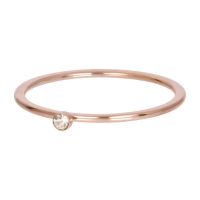 Afbeelding van Blond flare 1 stone crystal iXXXi Vulring mm SALE 18 / Rosé