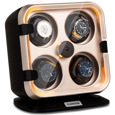 Afbeelding van Clover horlogeopwinder 4 horloges 3 rotaties snelheden led