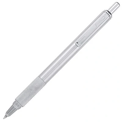 Afbeelding van Zebra F701 Balpen Intrekbare Roestvrij Staal Medium Zwart Ref 44970