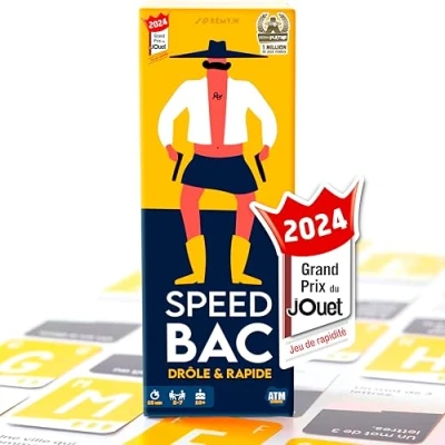 Afbeelding van Speedbac Gezelschapsspel familie en vrienden perfect om de stemming te zetten 2 tot 7 spelers Grand Prix van het speelgoed 2024