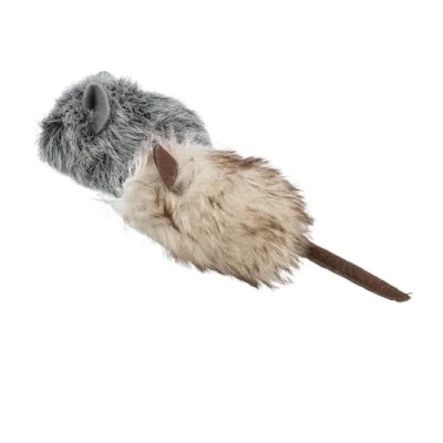Afbeelding van Trixie Muis Pluche Catnip Voor Katten Assorti 9 CM 30 ST