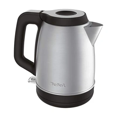 Afbeelding van Tefal Element KI280D waterkoker, RVS, 1,7 L, 360 draaibare voet, Deksel opent met één druk op de knop