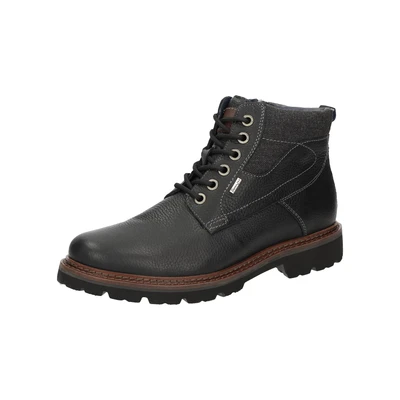 Afbeelding van Sioux Adalr Veterboots, Heren, Maat: 40, Schwarz Leer en textiel
