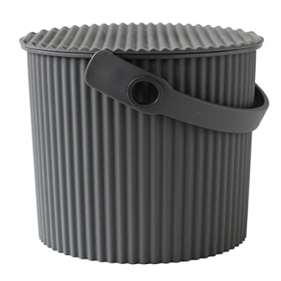 Afbeelding van Hachiman Opbergbak Omnioutil Opbergemmer Mini 4 Liter Grijs 21x22,4x17,5cm