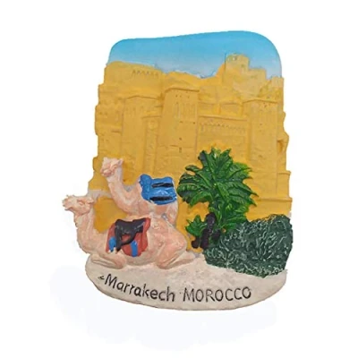 Afbeelding van 3D Marrakech Marokko Koelkast Magneet Reizen Souvenir Gift, Thuis &amp; Keuken Decoratie Magnetische Sticker Collectie