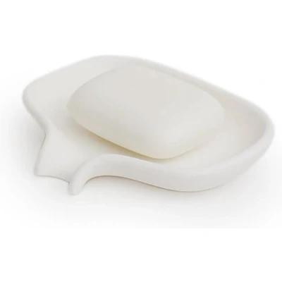 Afbeelding van Bosign zeepbakje Soap Saver Flow WIT klein 10,8 x 8,5 cm