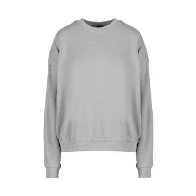 Afbeelding van Urban Classics Oversized Light Crewneck Sweater, Dames, Maat: XS, Lightasphalt