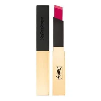 Afbeelding van Yves Saint Laurent Make Up Rouge Pur Couture The Slim Leather Matte Lipstick Contrary Fuchsia 2.2gr