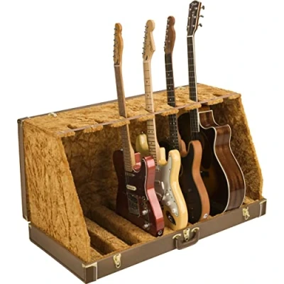 Afbeelding van Fender® Classic Series Case Stand 7 Gitaar, Bruin