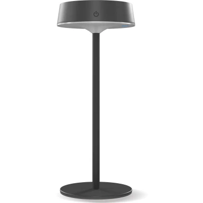 Afbeelding van Calex Parma Solar Tafellamp Oplaadbaar Warm Wit Licht Zonne energie Dimbaar Zwart