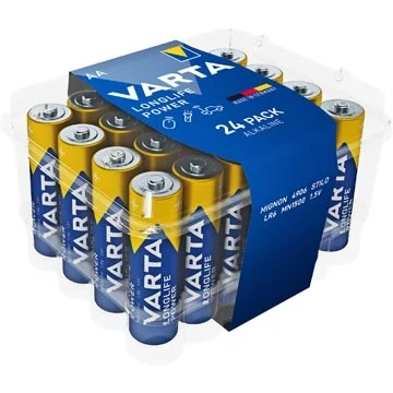 Afbeelding van Varta Batterij Longlife Power Aa, Pak Van 24 Stuks Batterijen