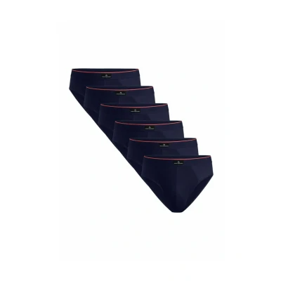 Afbeelding van Danish Endurance 6 PACK Slip, Heren, Maat: XL, Navy red
