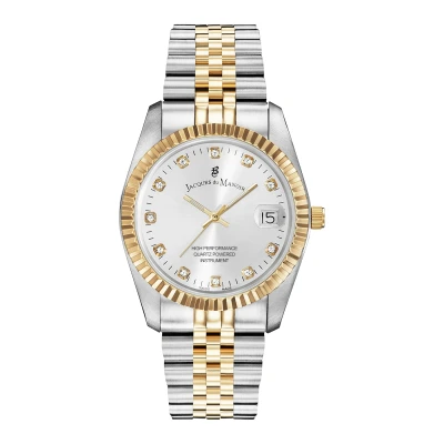 Afbeelding van Jacques du Manoir dames Inspiration horloge NRO.07 in de kleur Zilver