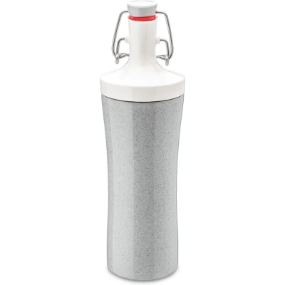 Afbeelding van Koziol Waterfles, 425 ml, Organic Grijs Plopp To Go