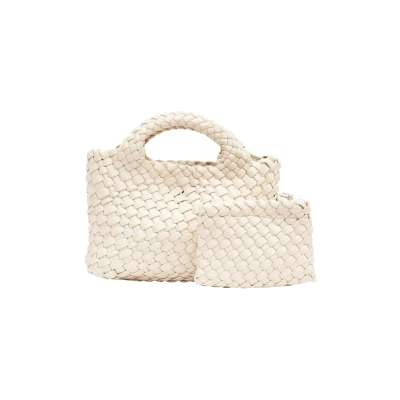 Afbeelding van usha Cobranded WITH Sidona Handtas, Dames, Maat: One Size, Wollweiss