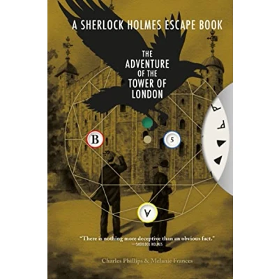 Afbeelding van the Sherlock Holmes Escape Book: Adventure of Tower London: Solve Puzzles to Pages (4)