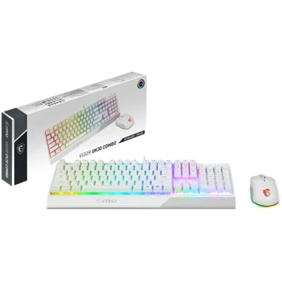 Afbeelding van Toetsenbord en muis MSI Vigor GK30 Qwerty Spaans Wit