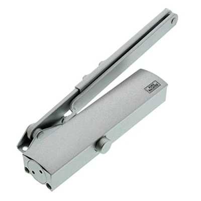 Afbeelding van Burg Wächter TS 501 S, deursluiter voor binnendeuren, hydraulisch, variabel instelbaar, breedte tot 75 cm, gewicht 20 kg, zilver