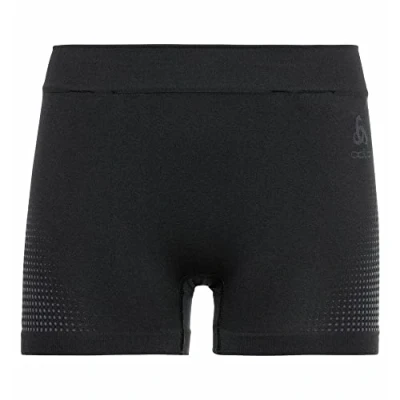 Afbeelding van Odlo Dames Performance Warm ECO Baselayer Brief, Zwart Nieuw Grafiet Grijs, Small