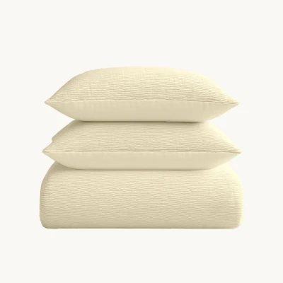 Afbeelding van Dekbedovertrek Mousseline Y not Bestel gemakkelijk online 2 Persoons 200x200/220