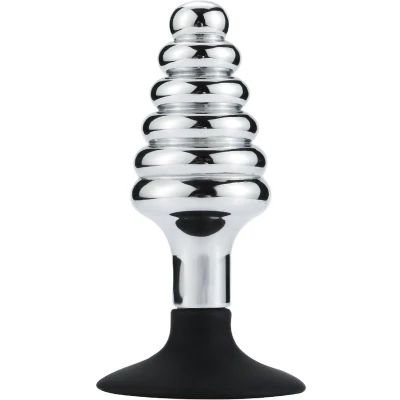 Afbeelding van Schroef Buttplug aluminium met zuignap