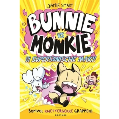 Afbeelding van Bunnie vs Monkie en de supersonische maki!