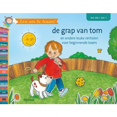 Afbeelding van Deltas Leesboek, Zin om te lezen! De grap van Tom ( AVI M3/AVI 1)