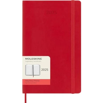 Afbeelding van Moleskine 12 Maanden Agenda 2025 Dagelijks Large Zachte Kaft Mirte Groen