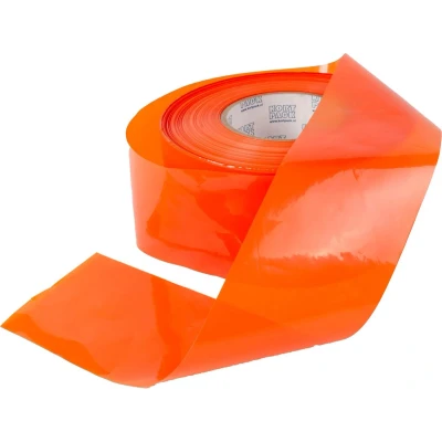 Afbeelding van Kortpack Oranje Afzetlint 75mm X 100mtr (1 Rol)