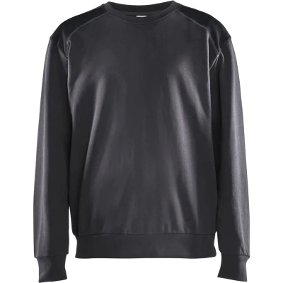 Afbeelding van Blaklader Sweatshirt bi colour 3580 1158 Medium Grijs/Zwart M