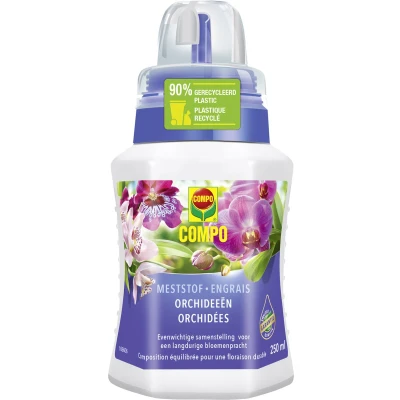 Afbeelding van COMPO Vloeibare Meststof orchideeën voor een prachtige bloei alle soorten fles 250 ml