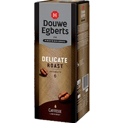 Afbeelding van Douwe Egberts Koffie delicate roast cafitesse pak 1,25 ltr, doos 2 pakken