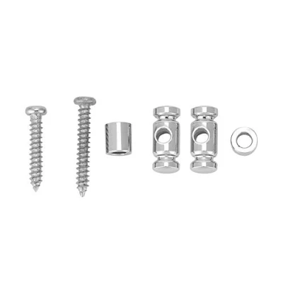 Afbeelding van 2Pcs Gitarren Saiten Halter, Rollen Schnur Treen Halter mit Schrauben f¨¹r E Gitarre