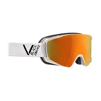 Afbeelding van Black Crevice Skibril Schladming dubbele lens, anti condens coating, UV400 bescherming (wit/zwart, M (hoofdomtrek 55 58 cm)