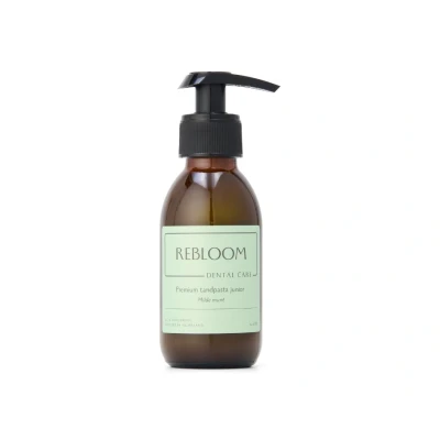 Afbeelding van ReBloom Care premium tandpasta flesje junior milde munt 120ml 120 poetsbeurten