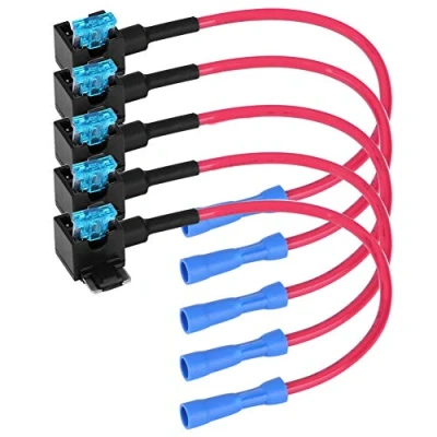 Afbeelding van 5 Stks Auto Voeg Een Circuit Zekering Tap Adapter Blade Houder met 15A Andere accessoires