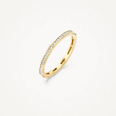Afbeelding van Blush Ring 1138YZI Geel Goud (14Krt.) met Zirconia