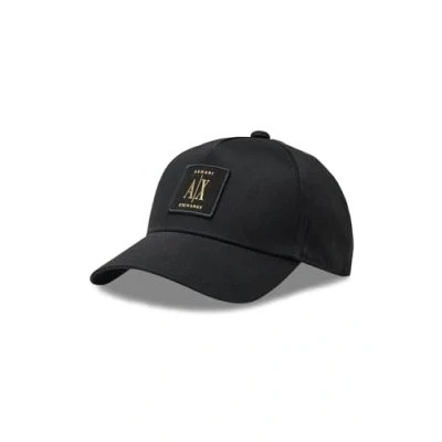 Afbeelding van Armani Exchange heren Pet met logo in de kleur Zwart