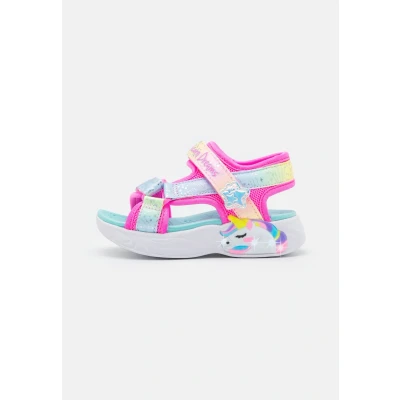 Afbeelding van Skechers Unicorn Dreams Sandalen pink/multicoloured voor kinderen, Maat: 23, Pink/multi coloured Imitatieleer/ textiel