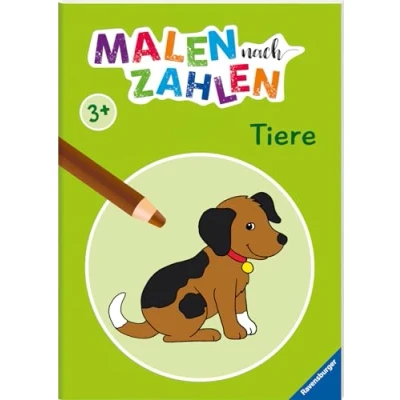 Afbeelding van Malen nach Zahlen ab 3: Tiere